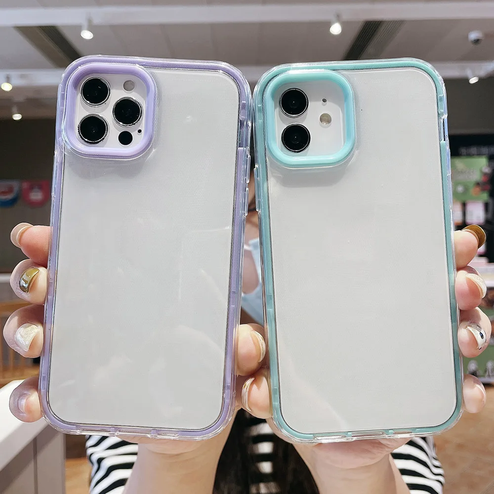 3 in 1 Transparent Candy Color Case For Vivo Y17 Case Vivo Y53S Y7S Y73S Y70S Y51S Y5S Y19 Y52S Y20 Y12 Y15 Y11 Y3 U3 U20 Cover
3 in 1 Transparent Candy Color Case For Vivo Y17 Case Vivo Y53S Y7S Y73S Y70S Y51S Y5S Y19 Y52S Y20 Y12 Y15 Y11 Y3 U3 U20 Cover