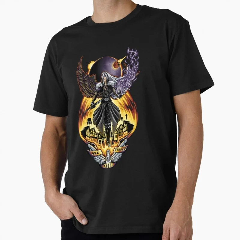 One Winged Angel 0513 Final Fantasy Gift T shirt for gamer 100% cotton O-Neck Short Sleeve Graphic Clothes All size tops S-6XL
One Winged Angel 0513 Final Fantasy Gift T shirt for gamer 100% cotton O-Neck Short Sleeve Graphic Clothes All size tops S-6XL