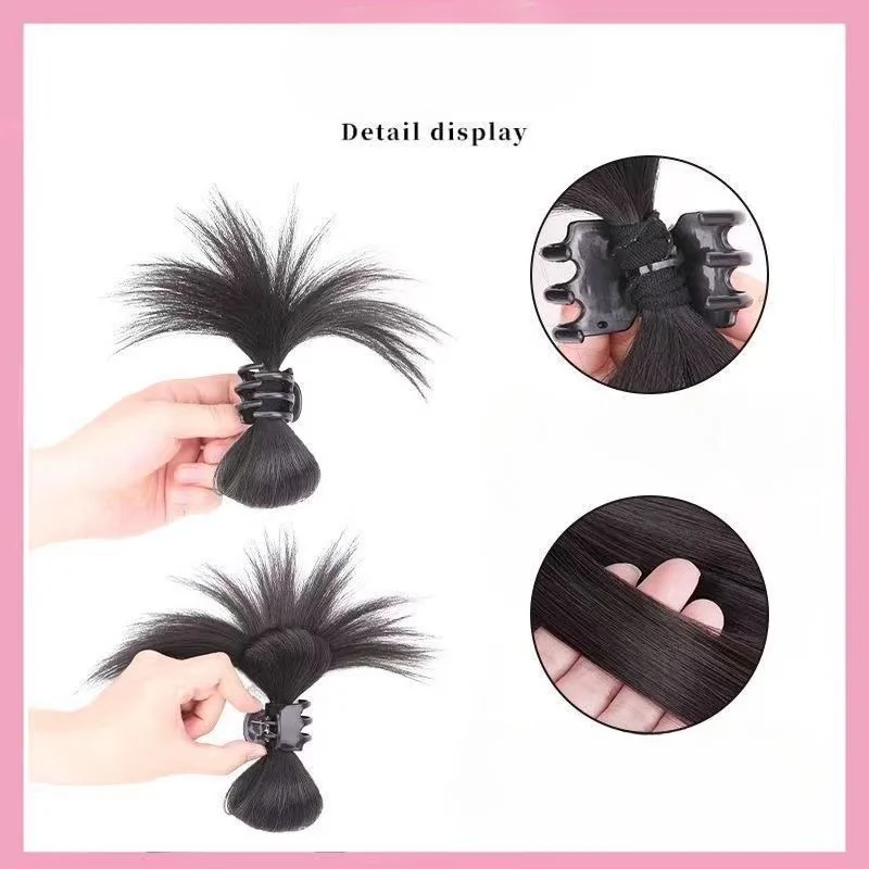 1Pc Women Half-tie Hair Claw Feather Shuttlecock Head Lazy Meatball Head Crab Clip Wig Catch Clip High Ponytail Hair Accessories
1Pc Women Half-tie Hair Claw Feather Shuttlecock Head Lazy Meatball Head Crab Clip Wig Catch Clip High Ponytail Hair Accessories