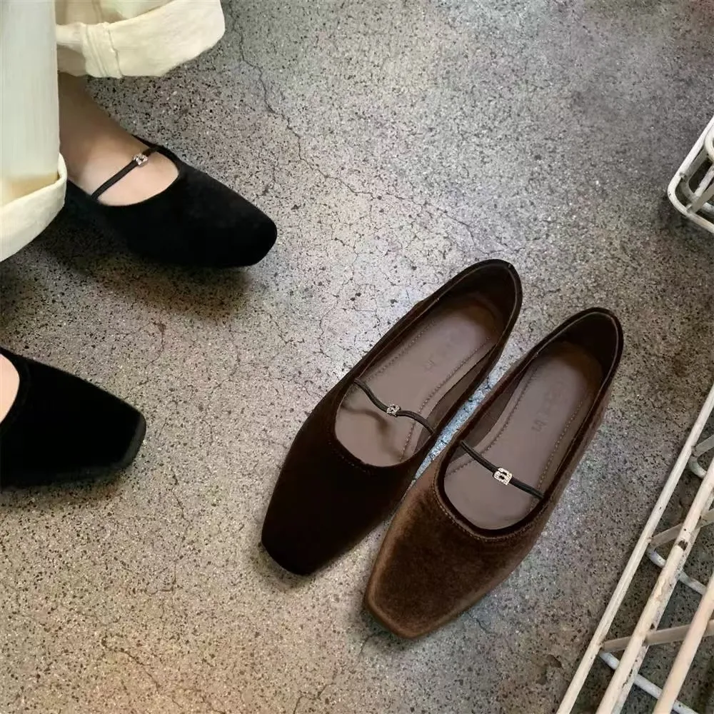 Boat Shoe Female Footwear Casual Sneaker Shallow Mouth Autumn Women Square Toe Comfortable New Dress Summer Retro Fall Flock Rub
Boat Shoe Female Footwear Casual Sneaker Shallow Mouth Autumn Women Square Toe Comfortable New Dress Summer Retro Fall Flock Rub