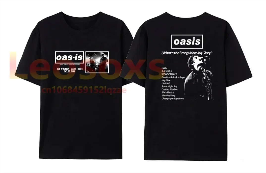 band Men's Trendy Oasis 100% Cotton T-Shirt Women's Versatile Loose Short Sleeve
band Men's Trendy Oasis 100% Cotton T-Shirt Women's Versatile Loose Short Sleeve