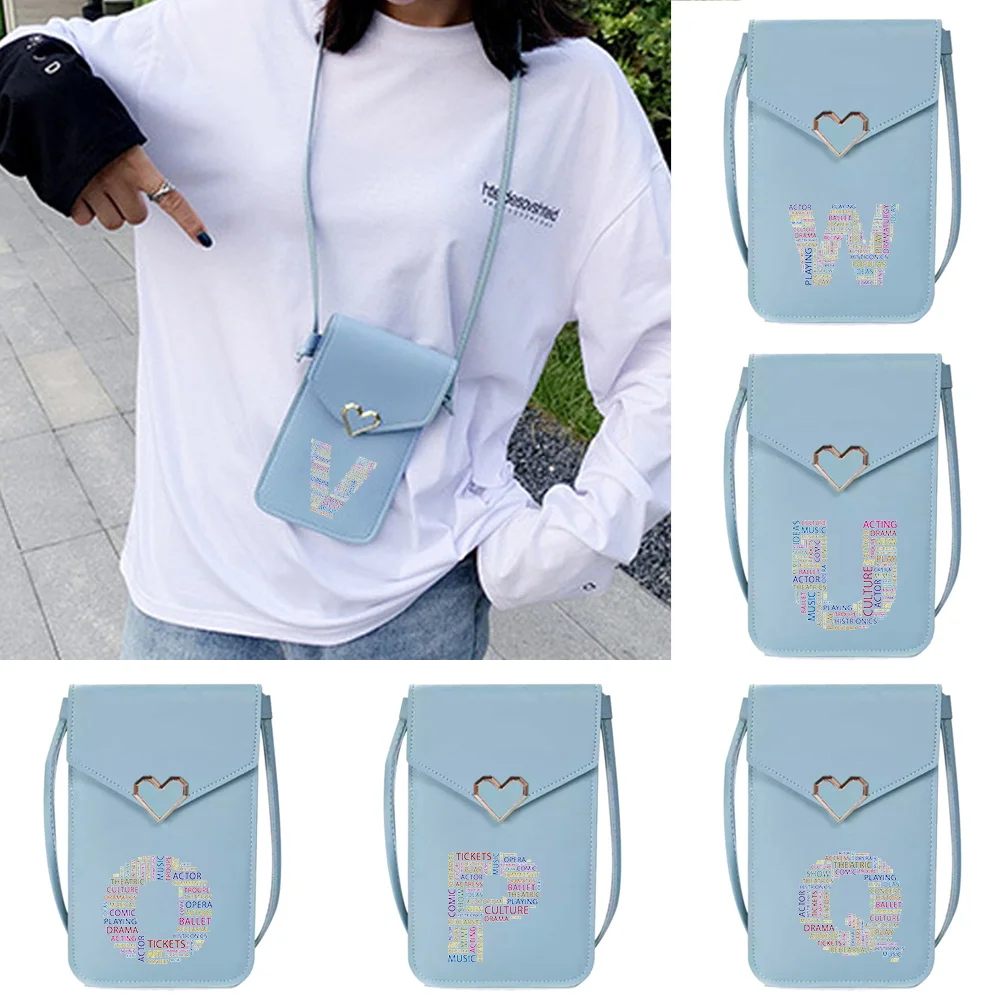 Universal Transparent Touch Screen Mobile Phone Bag Text Letter Pattern Phone Bags Commute Shopping Lightweight Crossbody Bag
Universal Transparent Touch Screen Mobile Phone Bag Text Letter Pattern Phone Bags Commute Shopping Lightweight Crossbody Bag