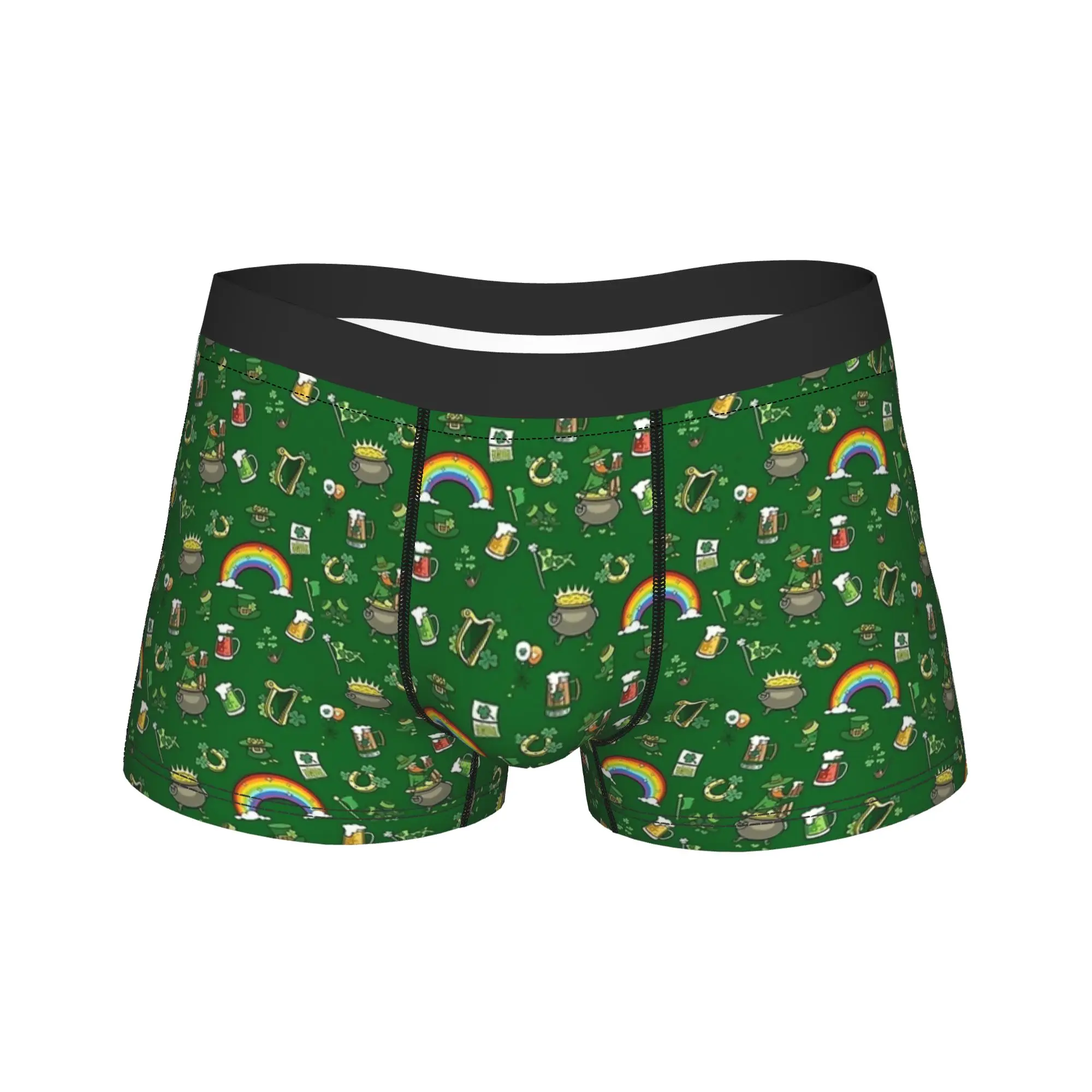 Нижнее белье с узорами ко Дню Святого Патрика, мужские трусы-боксеры, дышащие трусы-боксеры с высококачественным принтом, трусы больших размеров
Нижнее белье с узорами ко Дню Святого Патрика, мужские трусы-боксеры, дышащие трусы-боксеры с высококачественным принтом, трусы больших размеров