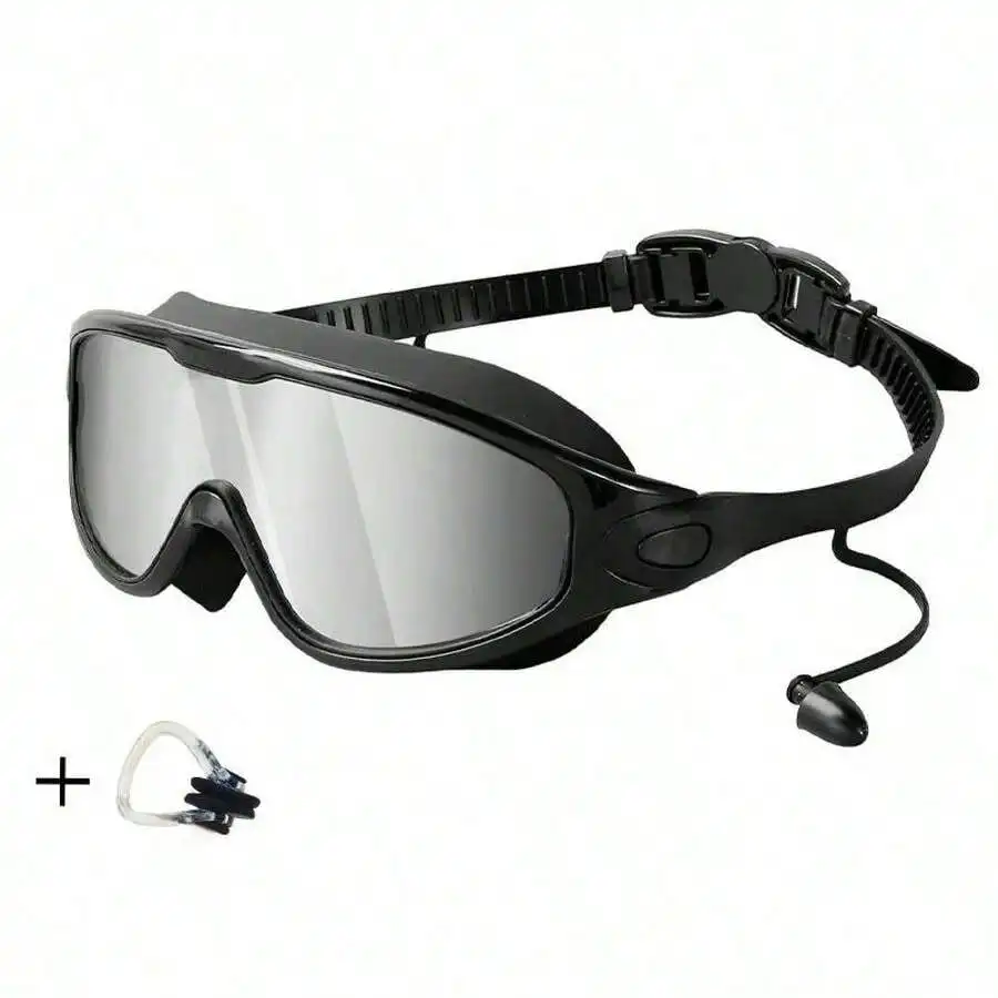 Swim Goggles Adults & Kids - Anti-Fog Full-Coverage, 3-Color Lens, Waterproof Earplugs & Nose Clip, Fit Outdoorfun Swimming Accessories
Swim Goggles Adults & Kids - Anti-Fog Full-Coverage, 3-Color Lens, Waterproof Earplugs & Nose Clip, Fit Outdoorfun Swimming Accessories