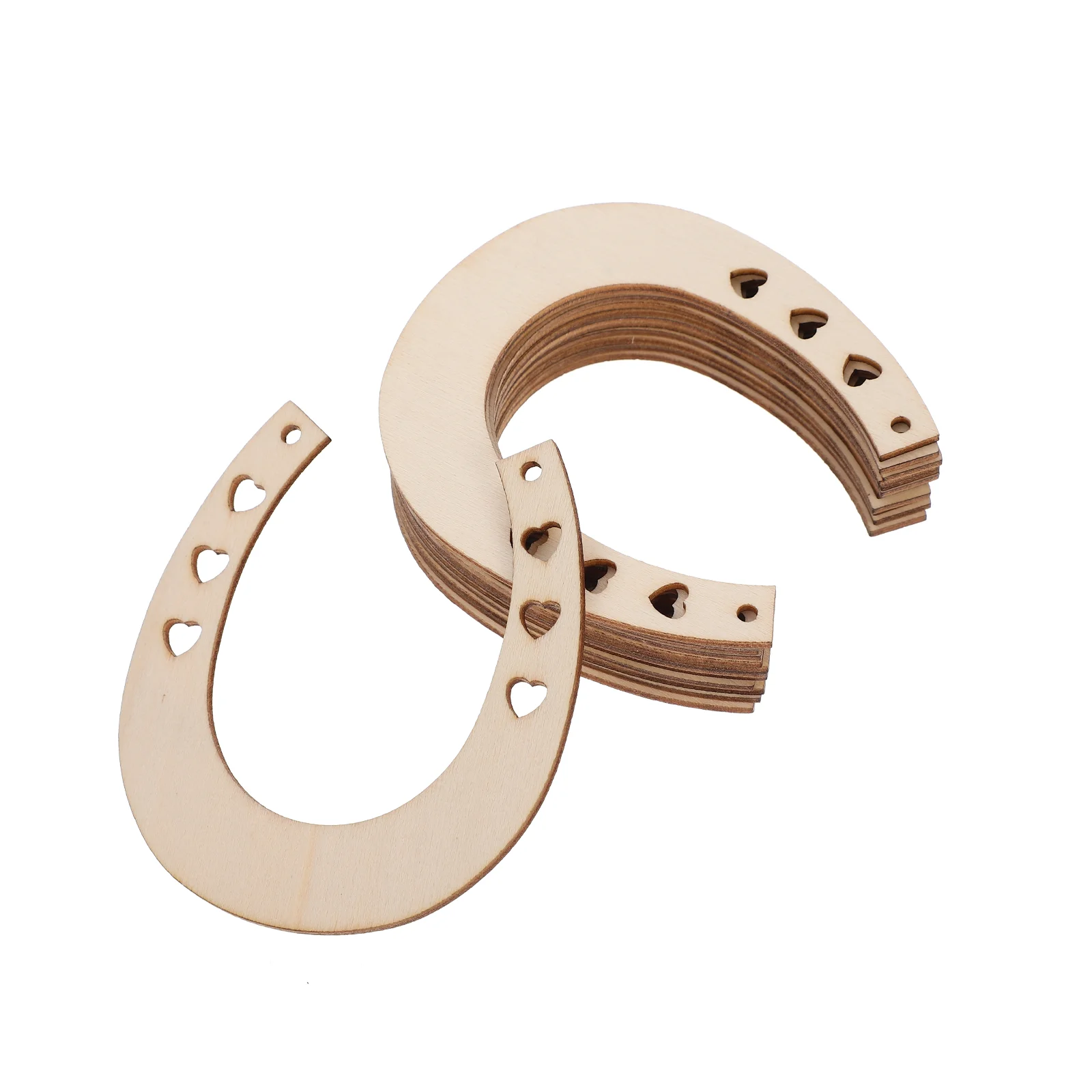 24 Pcs Decoration Blank Horseshoe Wood Chips Slices Graffiti Wooden Sticker Shape Accessory Office
24 Pcs Decoration Blank Horseshoe Wood Chips Slices Graffiti Wooden Sticker Shape Accessory Office
