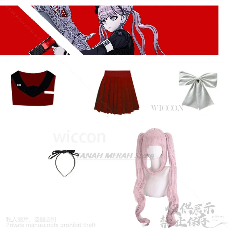 asdh8@Jirai Kei Girls Tsukumo Kako anime Game The Hundred Cosplay Line Costume Japanese School Uniform JK Red Dress Pink C
asdh8@Jirai Kei Girls Tsukumo Kako anime Game The Hundred Cosplay Line Costume Japanese School Uniform JK Red Dress Pink C
