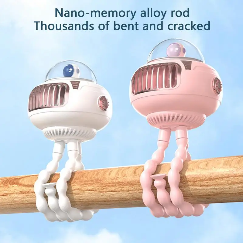 Baby Stroller Fan Octopus Personal Cooler Handheld USB Rechargeable Fan With Adjustable Speed For Baby Stroller Bike Bed Travel
Baby Stroller Fan Octopus Personal Cooler Handheld USB Rechargeable Fan With Adjustable Speed For Baby Stroller Bike Bed Travel