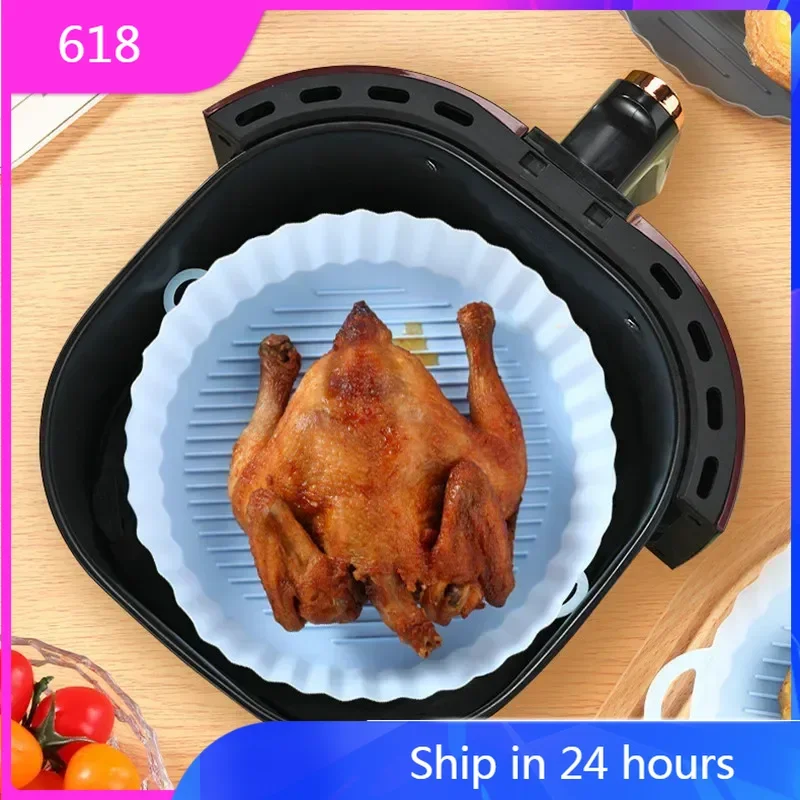AirFryer Reusable Pot Silicone Easy To Clean Oven Baking Tray Ninja Round Liner Pizza Plate Grill Pan Mat Air Fryer Accessories
AirFryer Reusable Pot Silicone Easy To Clean Oven Baking Tray Ninja Round Liner Pizza Plate Grill Pan Mat Air Fryer Accessories