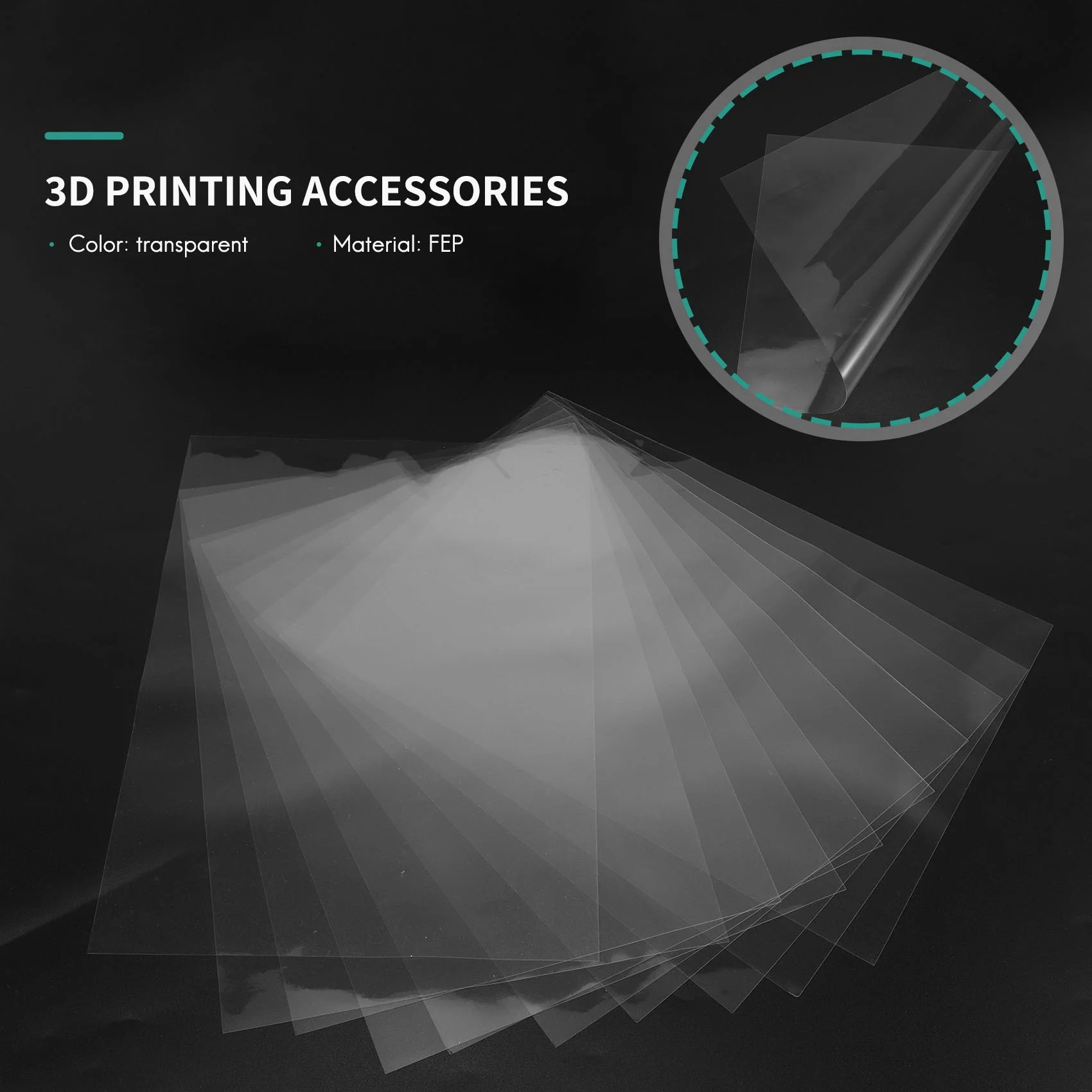 Новый! 10 шт. листов FEP фотон 3D-принтера 0,1 мм Fep Film 280 мм х 200 мм для деталей 3D-принтера аксессуары
Новый! 10 шт. листов FEP фотон 3D-принтера 0,1 мм Fep Film 280 мм х 200 мм для деталей 3D-принтера аксессуары