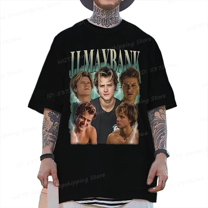 JJ Maybank Print T-shirts For Women Men Tv Show Outer Banks T-shirt Summer Short Sleeve Loose Cotton T Shirt Oversized T-shirts
JJ Maybank Print T-shirts For Women Men Tv Show Outer Banks T-shirt Summer Short Sleeve Loose Cotton T Shirt Oversized T-shirts