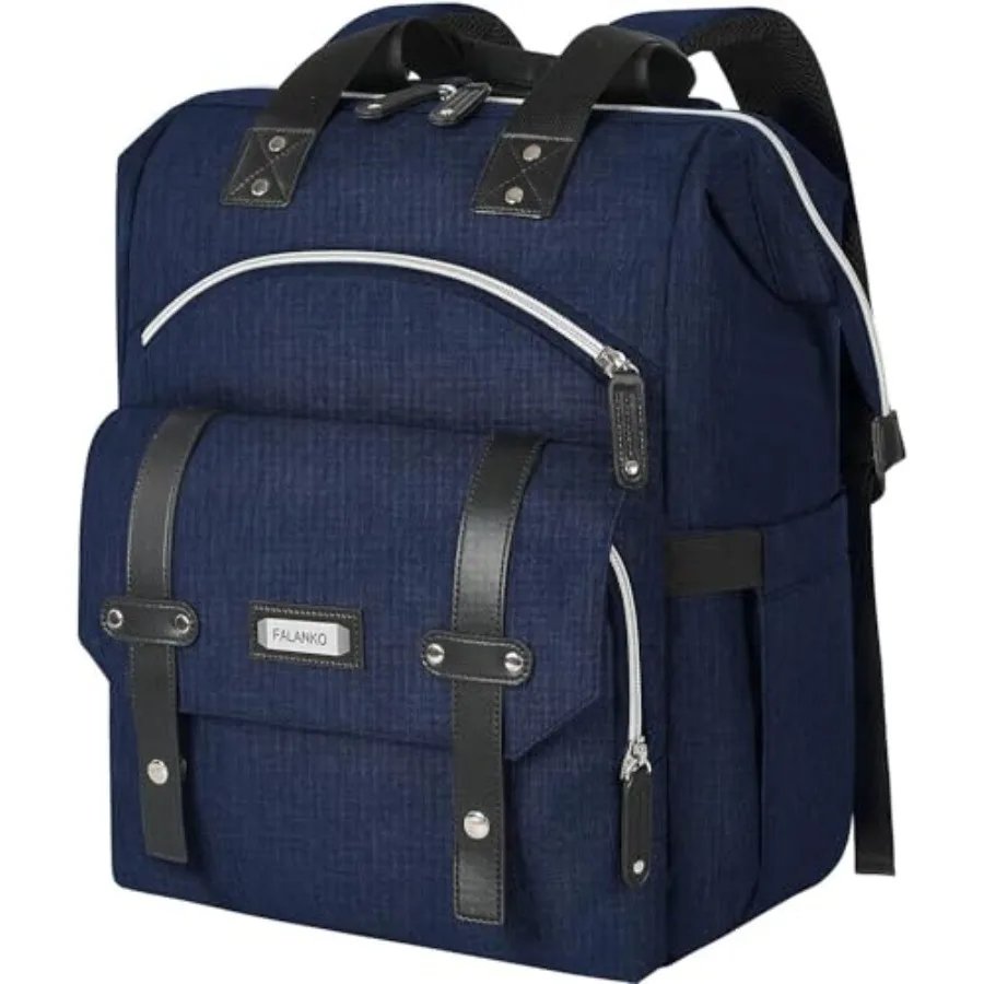 Laptop Backpack Stylish Computer Backpack Doctor Teacher Work Bookbag Water Repellent College Shoulder Bag with RFID Anti-theft
Laptop Backpack Stylish Computer Backpack Doctor Teacher Work Bookbag Water Repellent College Shoulder Bag with RFID Anti-theft