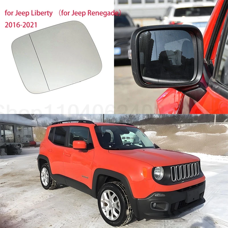 Heated rear view mirror glass/side mirror lenses are suitable for Jeep Renegade models from 2016 to 2021.
Heated rear view mirror glass/side mirror lenses are suitable for Jeep Renegade models from 2016 to 2021.
