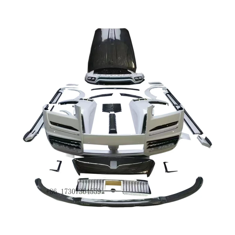 Hot Sale MSY Style Dry Carbon Fiber Body Kit Bumper Diffuser Hood Fender Side Skirt Wide Body Spoiler for Rolls-Royce Cullinan
Hot Sale MSY Style Dry Carbon Fiber Body Kit Bumper Diffuser Hood Fender Side Skirt Wide Body Spoiler for Rolls-Royce Cullinan