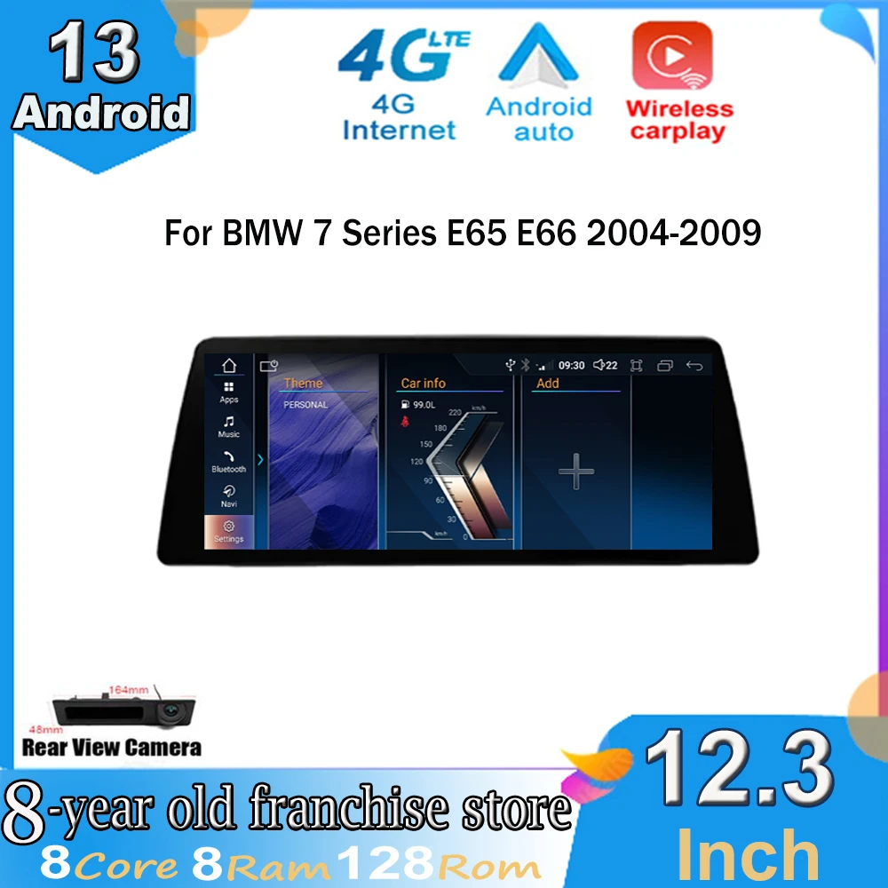 Автомобильный мультимедийный плеер ID8, 8 ядер, 12,3 дюйма, Android 13, для BMW 7 серии E65 E66 2004 - 2009 IPS, радио, GPS-навигация, видео, 4G Lte
Автомобильный мультимедийный плеер ID8, 8 ядер, 12,3 дюйма, Android 13, для BMW 7 серии E65 E66 2004 - 2009 IPS, радио, GPS-навигация, видео, 4G Lte