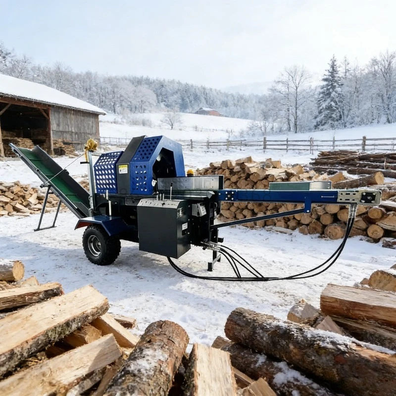 Customized 20T Powered Firewood Processor Machine Conveyor Hydraulic Log Lifter Wood Cutter Splitter Automatic Wood Pro
Customized 20T Powered Firewood Processor Machine Conveyor Hydraulic Log Lifter Wood Cutter Splitter Automatic Wood Pro