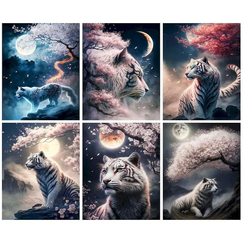 GATYZTORY Diy Oil Painting By Numbers With Frame Tiger Picture By Numbers Adults Abstract On Canvas Paint By Numbers Kits Home D
GATYZTORY Diy Oil Painting By Numbers With Frame Tiger Picture By Numbers Adults Abstract On Canvas Paint By Numbers Kits Home D