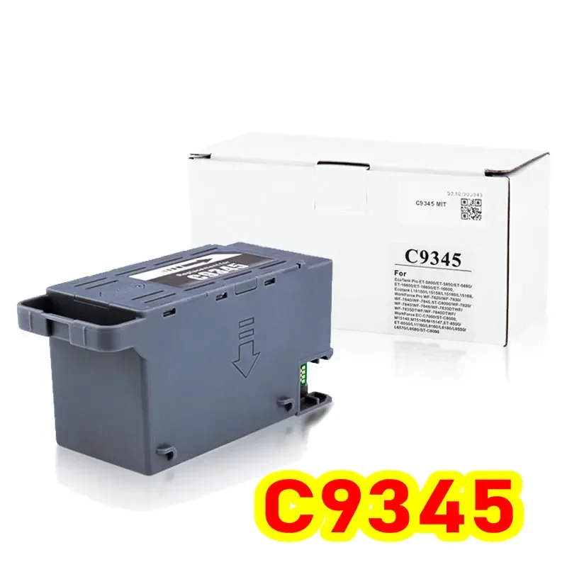 C9345 Printer Waste Ink Tank Maintenance Box Tank For Epson L15160 L15150 L15158 L15168 L6578 L6558 WF-7820 7830 ET-5800 ET-5850
C9345 Printer Waste Ink Tank Maintenance Box Tank For Epson L15160 L15150 L15158 L15168 L6578 L6558 WF-7820 7830 ET-5800 ET-5850