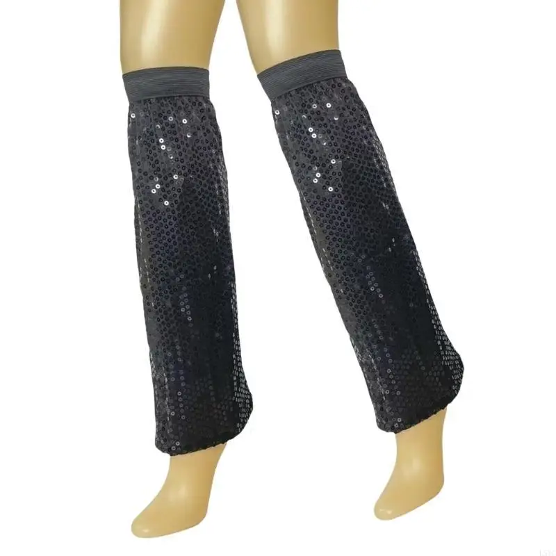 L5YC Womens Glittering Sequins Leg Warmers 80s Dance Parties Flared Leg Sleeve Long Socks Boot Covers Carnivals Disco Outfit
L5YC Womens Glittering Sequins Leg Warmers 80s Dance Parties Flared Leg Sleeve Long Socks Boot Covers Carnivals Disco Outfit