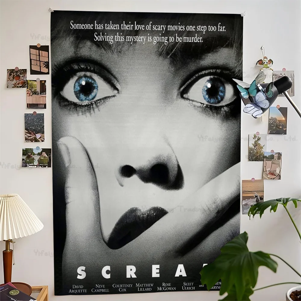 Scream Horror Movie Tapestry Art Printing Art Science Fiction Room Home Decor Home Decor
Scream Horror Movie Tapestry Art Printing Art Science Fiction Room Home Decor Home Decor