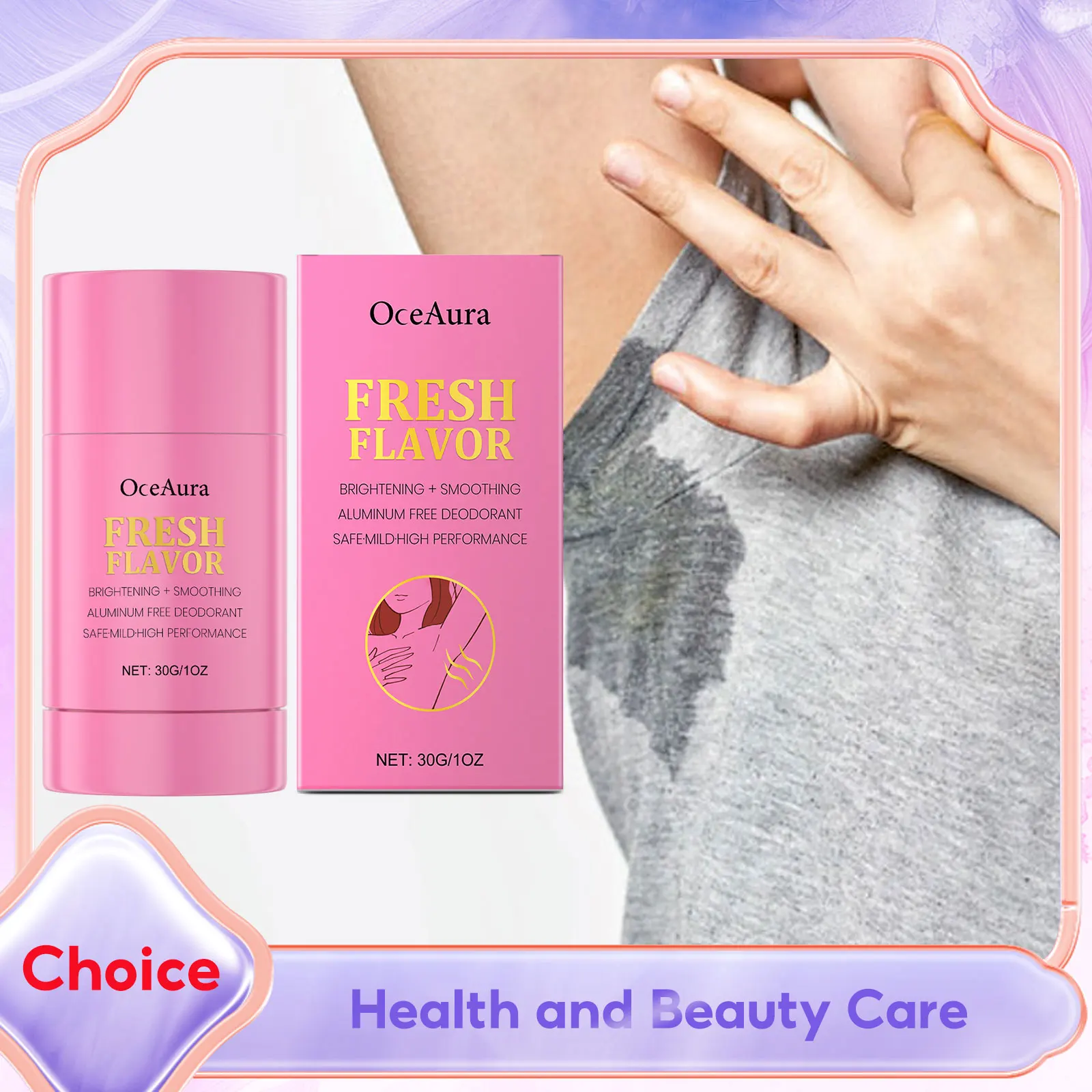 Body Odor Remover Antiperspirant Stick Underarm Deodorant Cream Anti Sweating Refreshing Portable Long-Lasting Fragrance Balm
Body Odor Remover Antiperspirant Stick Underarm Deodorant Cream Anti Sweating Refreshing Portable Long-Lasting Fragrance Balm