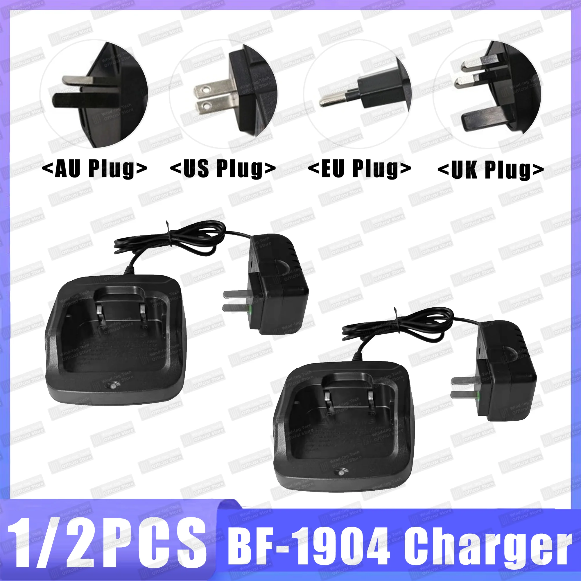 Оригинальное настольное зарядное устройство BAOFENG BF-1904 BF1904 Charging Base для рации 8,4 В, вилка стандарта ЕС/США/Великобритании/Австралии, дополнительный аксессуар для любительского радио
Оригинальное настольное зарядное устройство BAOFENG BF-1904 BF1904 Charging Base для рации 8,4 В, вилка стандарта ЕС/США/Великобритании/Австралии, дополнительный аксессуар для любительского радио