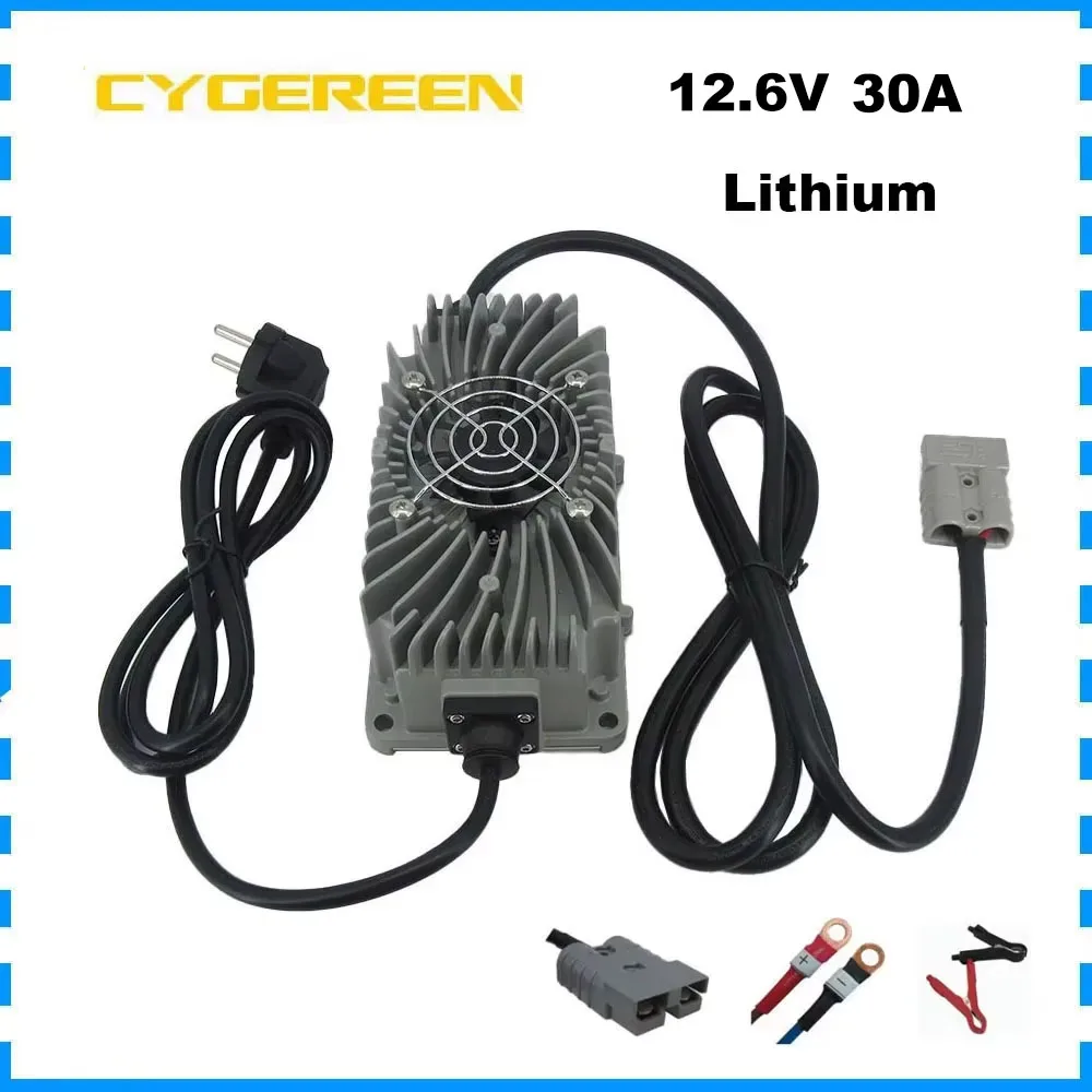 Waterproof 600W 12V 30A 3S Lithium Fast Charger 12.6V 100AH 200AH Li-ion Forklift RV Solar Boat Battery Charger SB50 XT90
Waterproof 600W 12V 30A 3S Lithium Fast Charger 12.6V 100AH 200AH Li-ion Forklift RV Solar Boat Battery Charger SB50 XT90