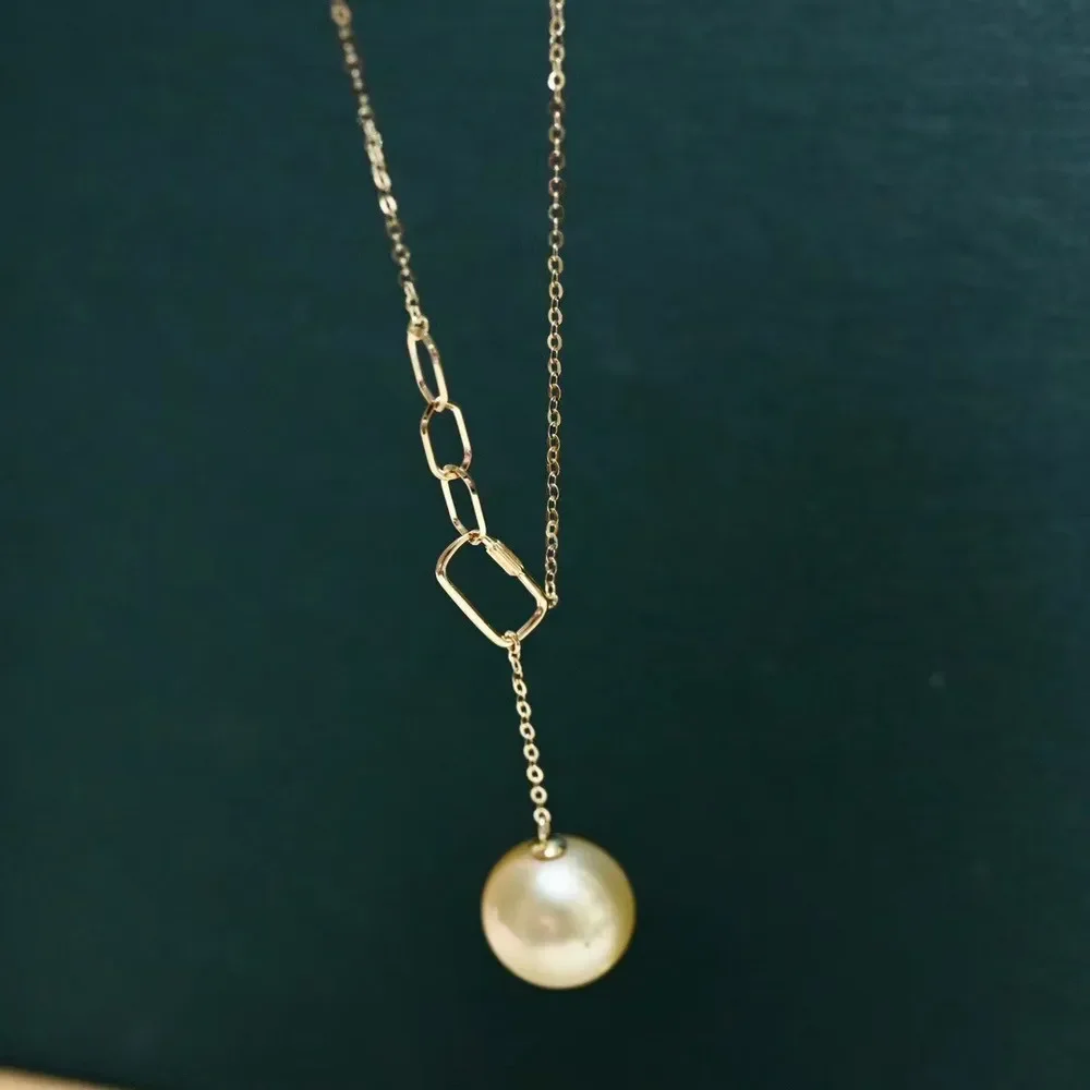 DIY Pearl Accessories G18K Gold Fashion One Piece Chain Empty Bracelet Elegant Pendant Necklace Bracelet with Chain G347
DIY Pearl Accessories G18K Gold Fashion One Piece Chain Empty Bracelet Elegant Pendant Necklace Bracelet with Chain G347
