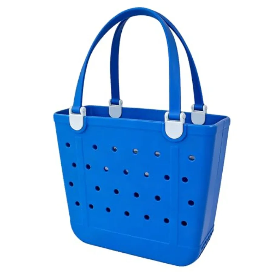 Rubber Beach Bag Washable Moisture Resistant Durable Open Hole Tote Bag Beach Vacation Essentials
Rubber Beach Bag Washable Moisture Resistant Durable Open Hole Tote Bag Beach Vacation Essentials