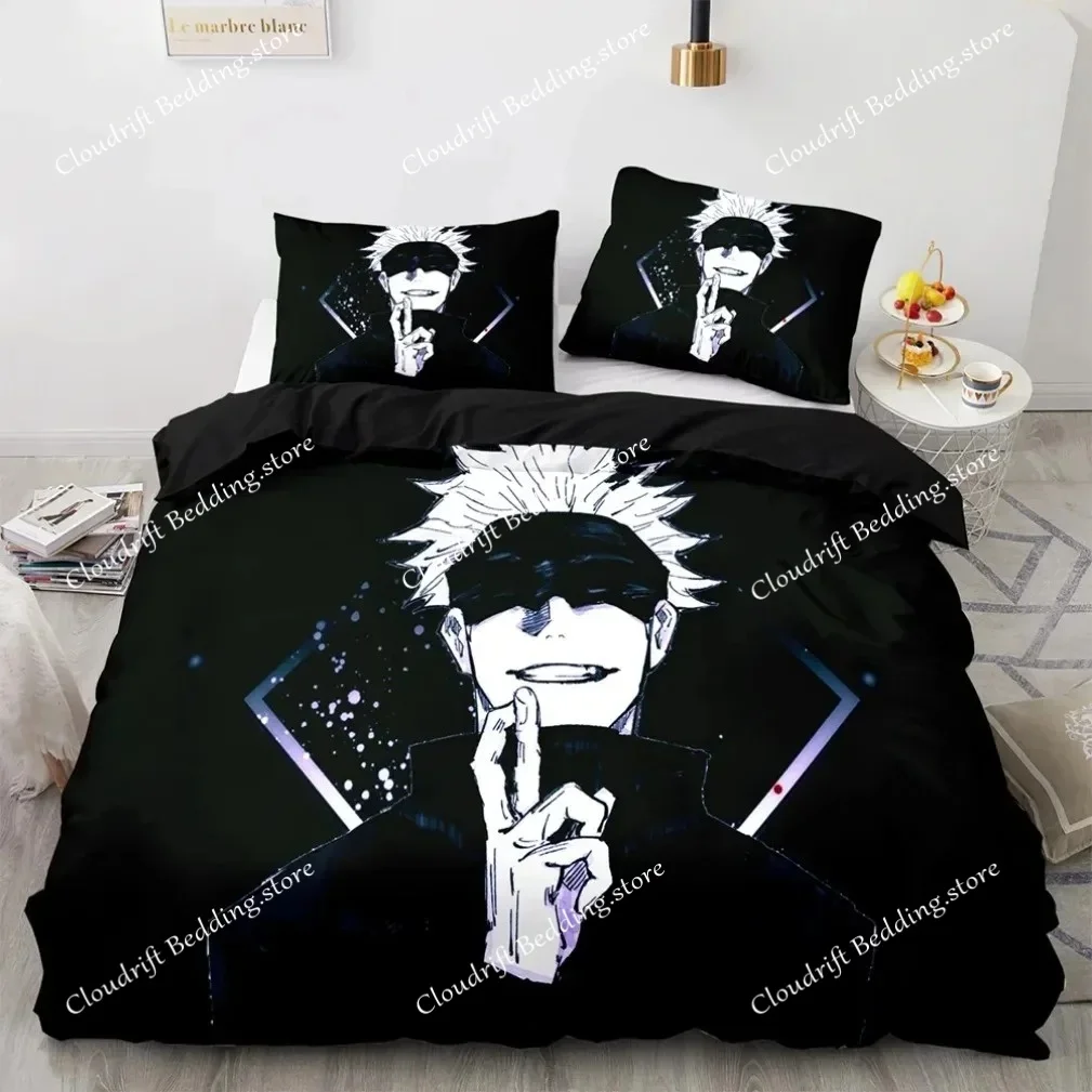 Anime Famous Jujutsu Kaisen Bedding Set,Boy&Girl Duvet Cover Pillow Case Gift, Home Bedroom Quilt Set Large King 260x220cm
Anime Famous Jujutsu Kaisen Bedding Set,Boy&Girl Duvet Cover Pillow Case Gift, Home Bedroom Quilt Set Large King 260x220cm