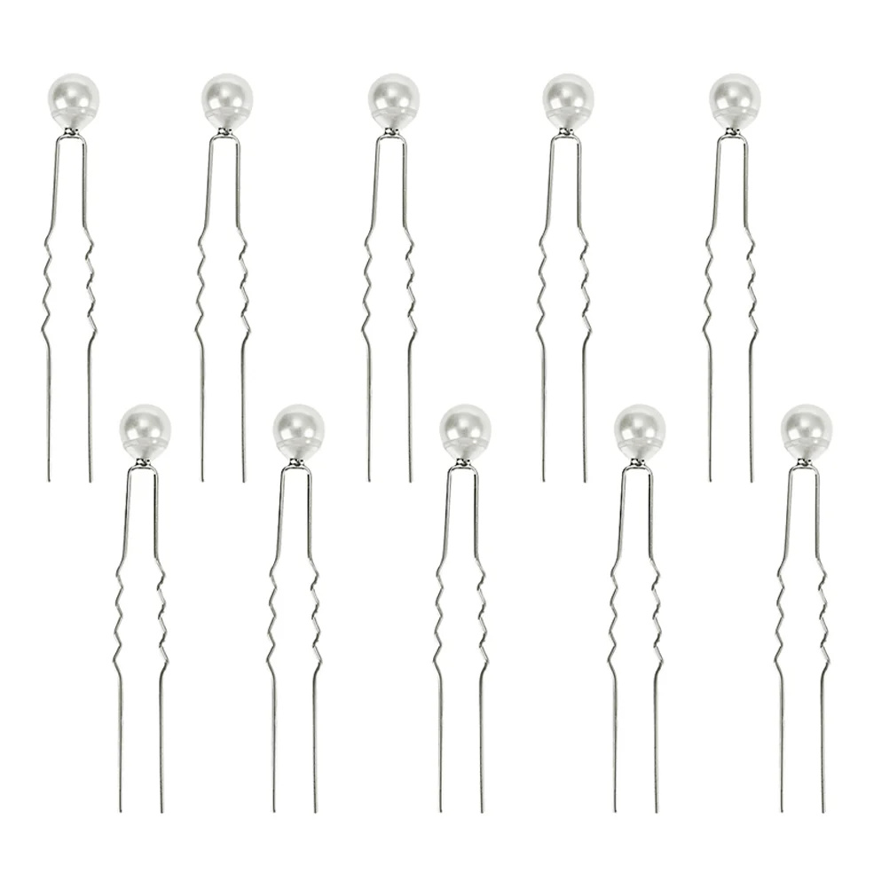 10pcs Bridal Pearl Hairpin U Shaped Beaded Hair Clip for Wedding Hair Jewelry Decoration (White) pearl hairpins
10pcs Bridal Pearl Hairpin U Shaped Beaded Hair Clip for Wedding Hair Jewelry Decoration (White) pearl hairpins