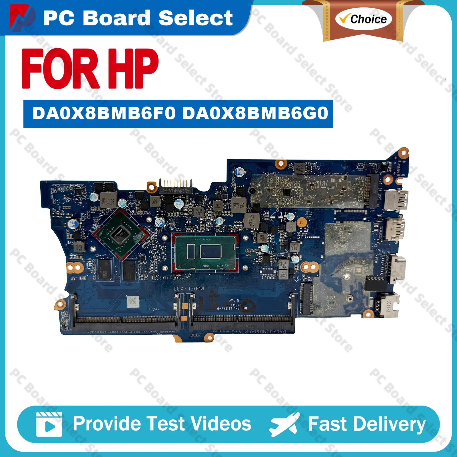 DA0X8BMB6F0 DA0X8BMB6G0 For HP Probook 430 G5 440 G5 Laptop Motherboard i3-7100U i3-8130U i5-7200U i5-8250U i7-7500U i7-8550U
DA0X8BMB6F0 DA0X8BMB6G0 For HP Probook 430 G5 440 G5 Laptop Motherboard i3-7100U i3-8130U i5-7200U i5-8250U i7-7500U i7-8550U
