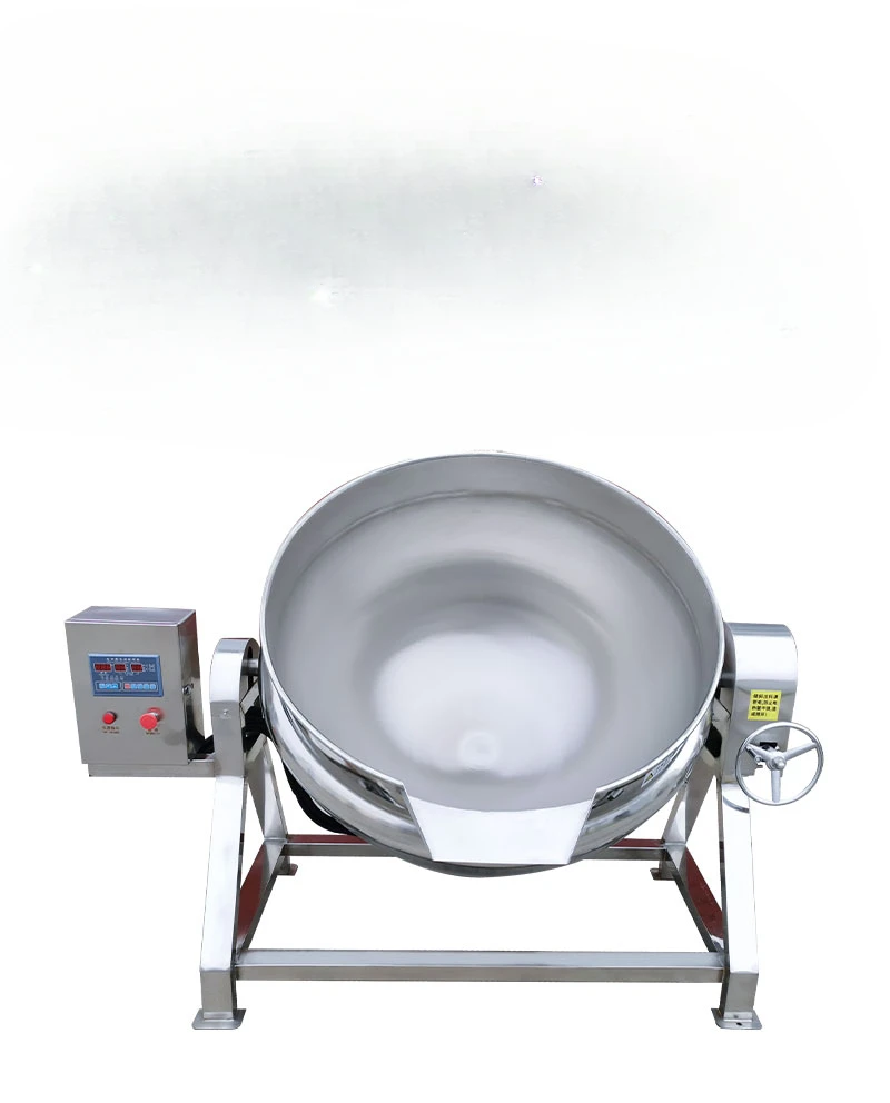 Three-grid mechanical interlayer commercial steam heating hot pot base material cooking machine chili sauce gas automatic mixing
Three-grid mechanical interlayer commercial steam heating hot pot base material cooking machine chili sauce gas automatic mixing
