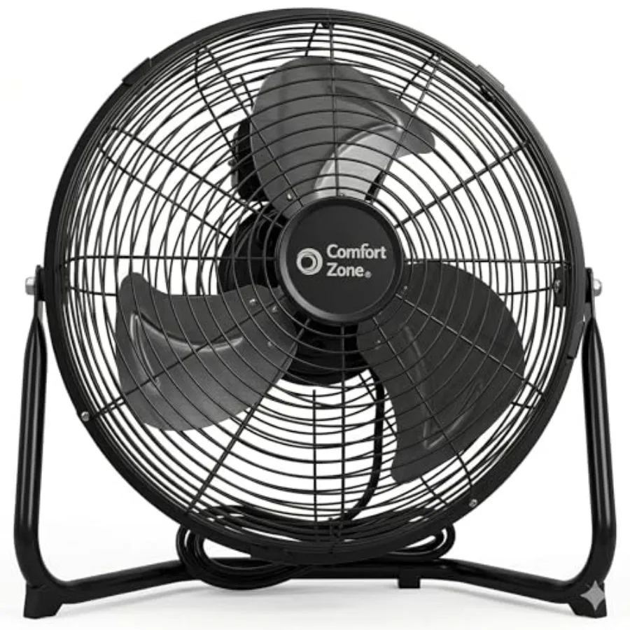 Low-Profile High-Velocity Desk or Floor Fan, 3-Speed Metal Cradle Fan with 180° Tilt, Quiet 523 CFM Airflow for Home, Office, a
Low-Profile High-Velocity Desk or Floor Fan, 3-Speed Metal Cradle Fan with 180° Tilt, Quiet 523 CFM Airflow for Home, Office, a