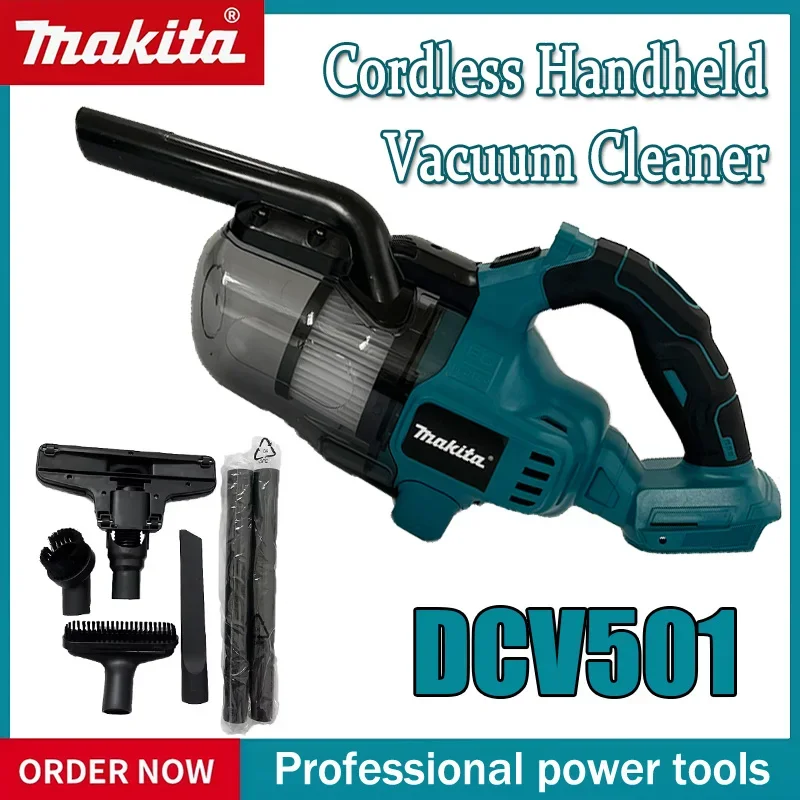 Makita DCV501 Cordless Handheld Vacuum Cleaner Portable Brushless Vehicle Mounted Floor Cleaner Household Power Tools
Makita DCV501 Cordless Handheld Vacuum Cleaner Portable Brushless Vehicle Mounted Floor Cleaner Household Power Tools
