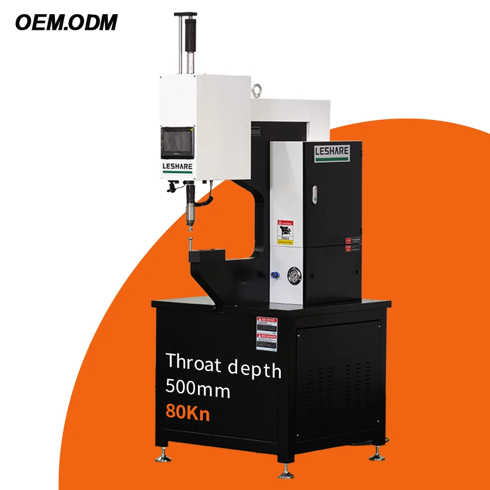 Customize 0-8 Tons Infinitely Adjustable 80KN Hydraulic Automatic Riveting Machine
Customize 0-8 Tons Infinitely Adjustable 80KN Hydraulic Automatic Riveting Machine