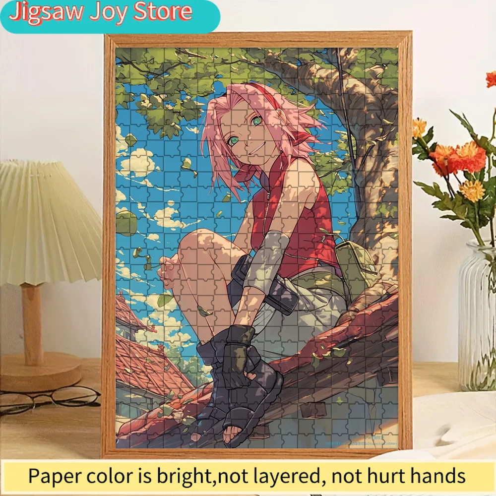 Аниме-пазл «Наруто: Сакура Харуно сидит на ветке дерева в солнечный день», из высококачественной плотной бумаги, с высоким разрешением.
Аниме-пазл «Наруто: Сакура Харуно сидит на ветке дерева в солнечный день», из высококачественной плотной бумаги, с высоким разрешением.