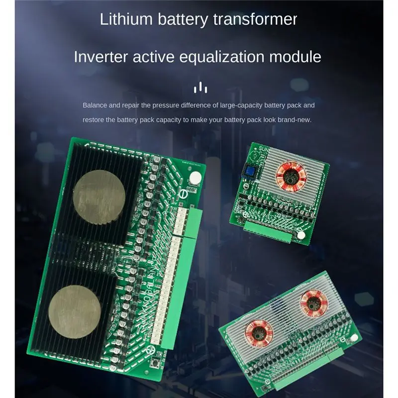 AS62 8A Active Equalizer Balancer 3S 4S 6S 7S 8S 12S 14S 15S 16S 17S 18S 19S 20S 24S BMS Lifepo4/Li-Ion 5A Capacitor(5A 13S)
AS62 8A Active Equalizer Balancer 3S 4S 6S 7S 8S 12S 14S 15S 16S 17S 18S 19S 20S 24S BMS Lifepo4/Li-Ion 5A Capacitor(5A 13S)