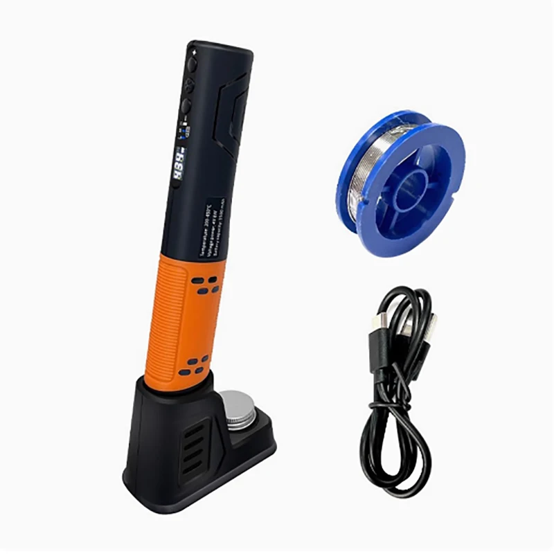 Portable 8W USB Soldering Iron Set Wireless Charging Welding Large Capacity Pen Lithium Battery Soldering Iron Welding Tool
Portable 8W USB Soldering Iron Set Wireless Charging Welding Large Capacity Pen Lithium Battery Soldering Iron Welding Tool
