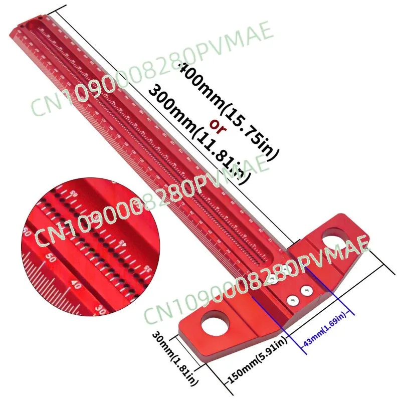 90 ° Т-образная линейка для деревообработки | Многофункциональный перфоратор-чертилка с крестообразным отверстием для разметки
90 ° Т-образная линейка для деревообработки | Многофункциональный перфоратор-чертилка с крестообразным отверстием для разметки
