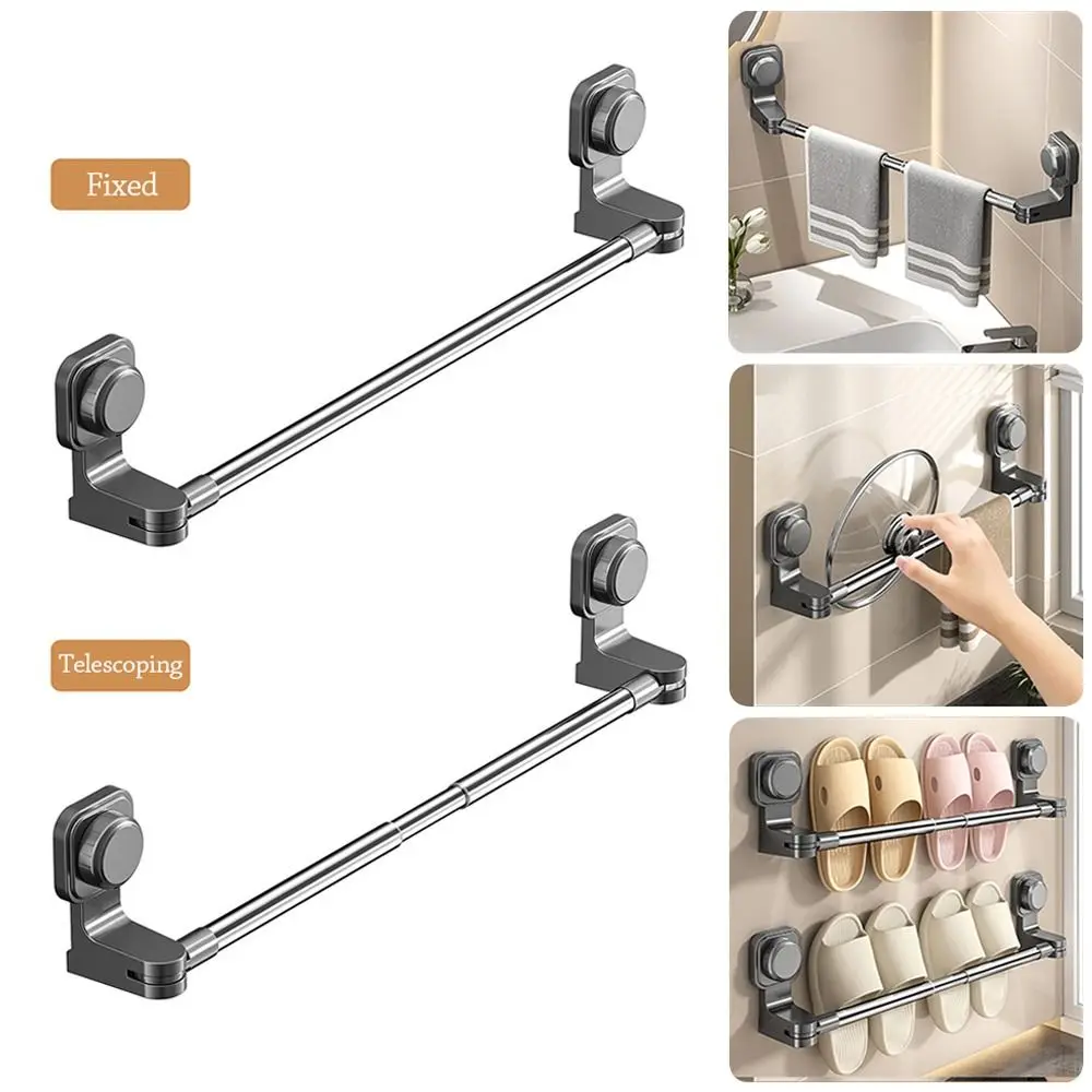 New Suction Cup Towel Rack Adjustable Wall Mounted Slipper Rack Retractable Multipurpose Clothes Drying Rack
New Suction Cup Towel Rack Adjustable Wall Mounted Slipper Rack Retractable Multipurpose Clothes Drying Rack