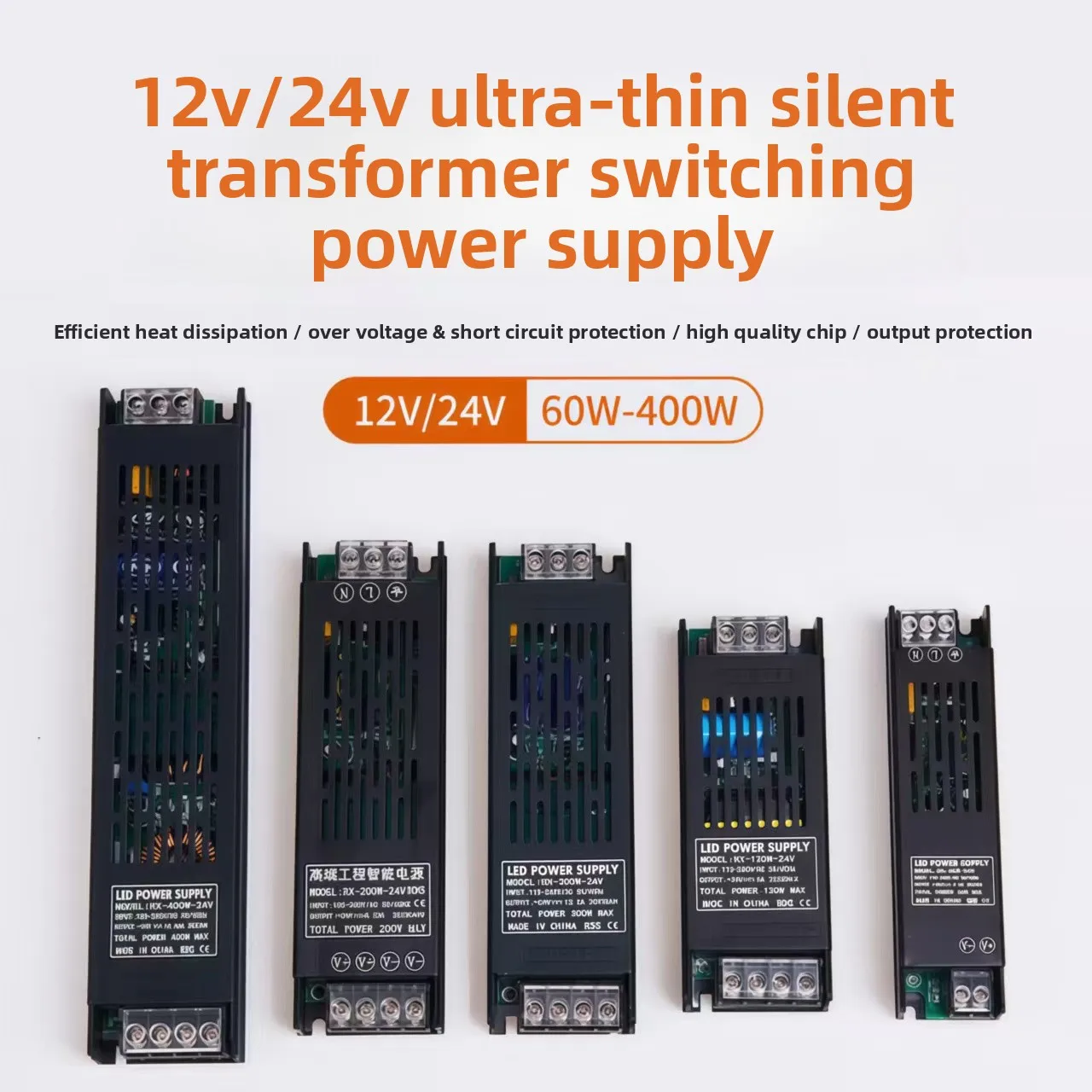 Импульсный источник питания постоянного тока 12 В 24 В AC110-250 В Трансформаторы бесшумного освещения 60 Вт 100 Вт 200 Вт 300 Вт 400 Вт Адаптер питания драйвера светодиодного освещения
Импульсный источник питания постоянного тока 12 В 24 В AC110-250 В Трансформаторы бесшумного освещения 60 Вт 100 Вт 200 Вт 300 Вт 400 Вт Адаптер питания драйвера светодиодного освещения