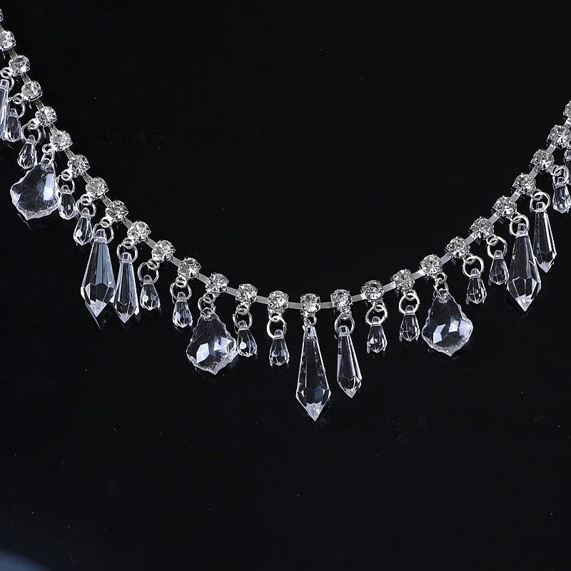 90cm Crystal Pendant Chain for DIY Dresses Shoes Bags Headwear Clothing Decorations Rhinestone Chains Garment Accessories
90cm Crystal Pendant Chain for DIY Dresses Shoes Bags Headwear Clothing Decorations Rhinestone Chains Garment Accessories