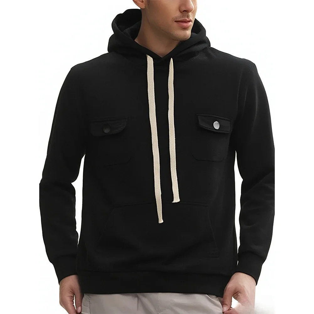 Baggy Pullover Sweatshirts For Men Sweatshirts Baggy Hooded Top Black Athletic Pullover Lightweight Hoodies Pocket Design
Baggy Pullover Sweatshirts For Men Sweatshirts Baggy Hooded Top Black Athletic Pullover Lightweight Hoodies Pocket Design