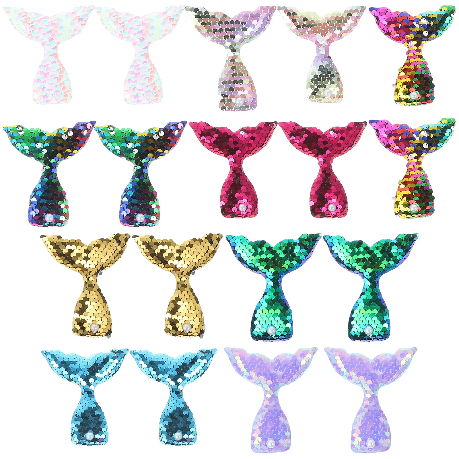 16Pcs Mermaid Hair Clips Cartoon Style Cute Tail Design Sequin Hair Accessories for Girls Lightweight Comfortable Wear
16Pcs Mermaid Hair Clips Cartoon Style Cute Tail Design Sequin Hair Accessories for Girls Lightweight Comfortable Wear