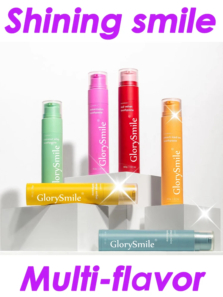 GlorySmile Teeth Whitening Fruity Toothpaste Products Dental Plaque Fluorosis Cleaning Preventing Tooth Decay Oral Care Fresh
GlorySmile Teeth Whitening Fruity Toothpaste Products Dental Plaque Fluorosis Cleaning Preventing Tooth Decay Oral Care Fresh
