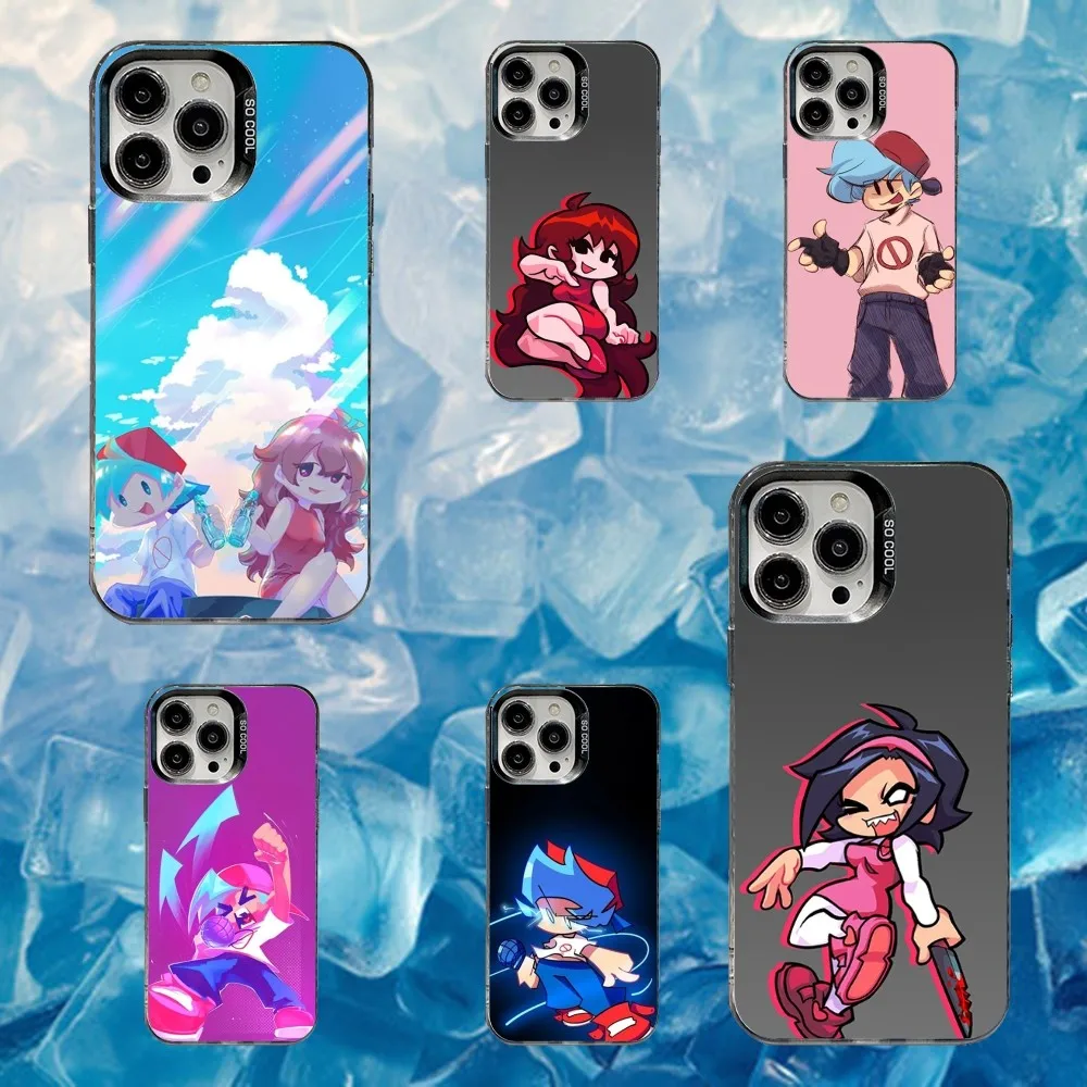 Game F-Friday Night Funkin Phone Case For iPhone 16,15,14,13,12,11,Mini,Pro,SE,MAX White Matte Shockproof Cover
Game F-Friday Night Funkin Phone Case For iPhone 16,15,14,13,12,11,Mini,Pro,SE,MAX White Matte Shockproof Cover