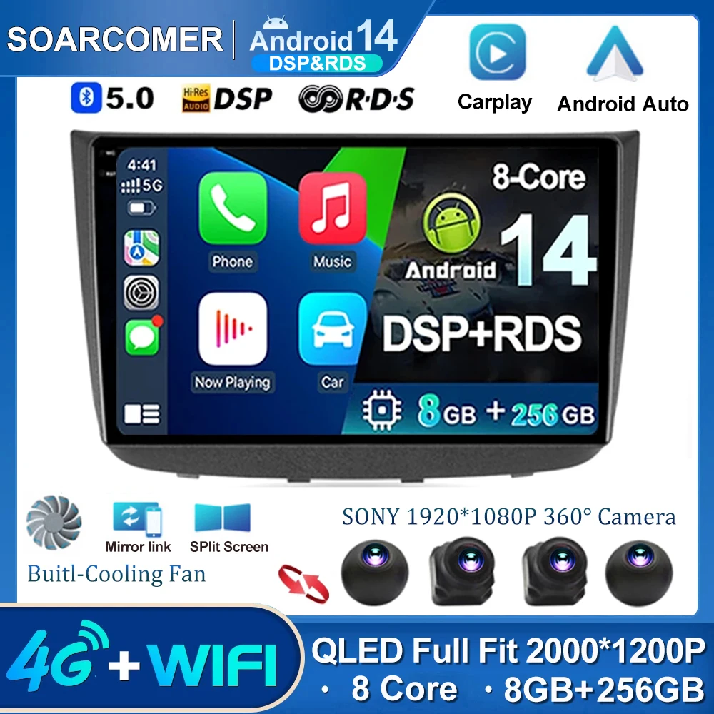 Android 13 For Mercedes-Benz Vito W639 2010 - 2015 Car Radio Multimedia Video Player Navigation Stereo GPS No Dvd 2Din Wireless
Android 13 For Mercedes-Benz Vito W639 2010 - 2015 Car Radio Multimedia Video Player Navigation Stereo GPS No Dvd 2Din Wireless
