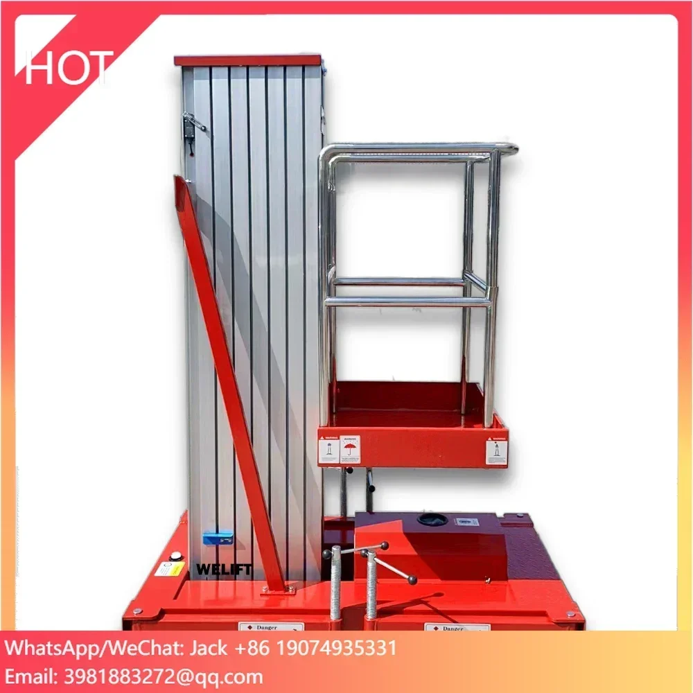 Good Price 8 Meter Battery Power Lifting Platform Table For Billboard Hydraulic Load Lift Ladder Single Person Man Lift
Good Price 8 Meter Battery Power Lifting Platform Table For Billboard Hydraulic Load Lift Ladder Single Person Man Lift
