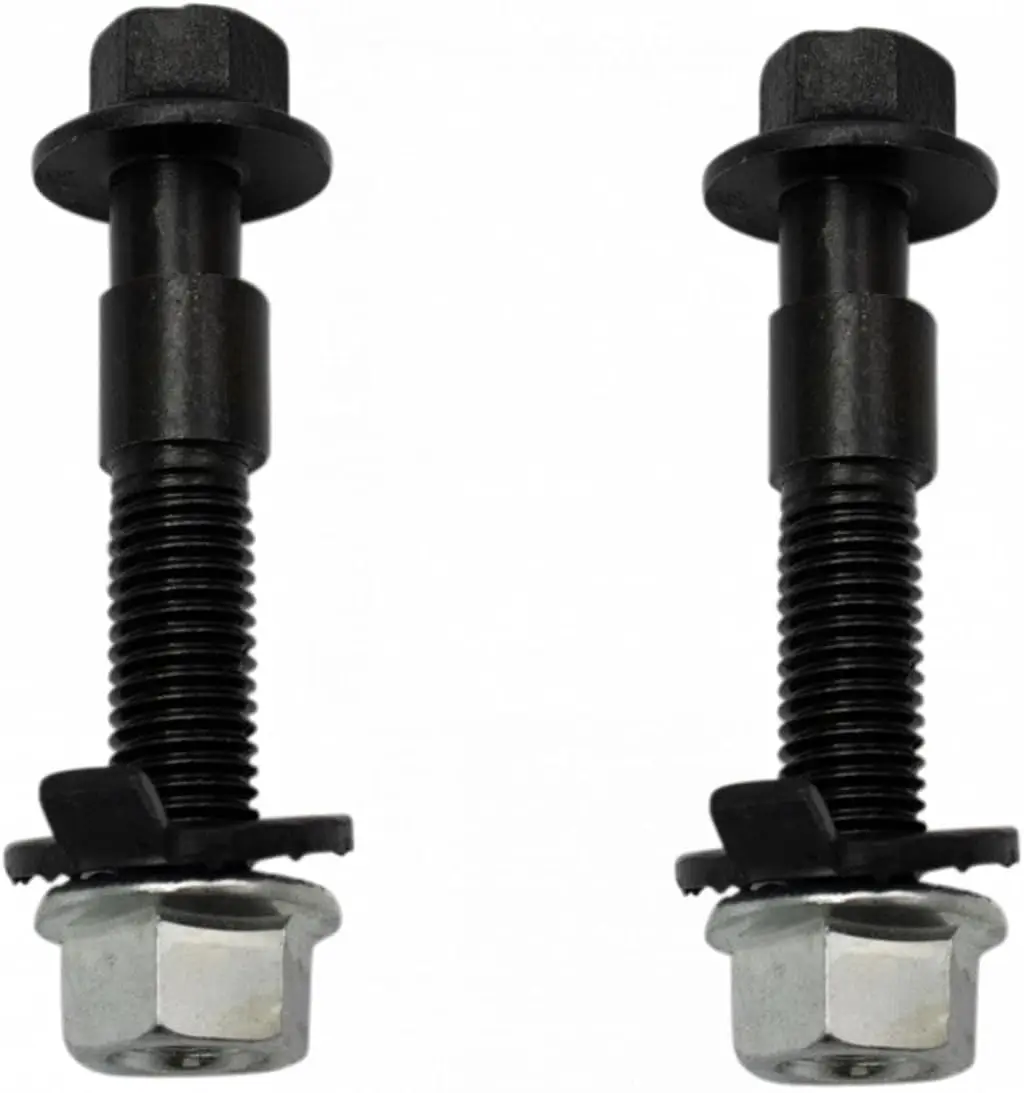Camber Bolt Kit Compatible with Ford Mustang 05-14, Chevrolet Impala 00-13, Toyota RAV4 19-23, Honda Civic 01-15, Nissan Altima
Camber Bolt Kit Compatible with Ford Mustang 05-14, Chevrolet Impala 00-13, Toyota RAV4 19-23, Honda Civic 01-15, Nissan Altima
