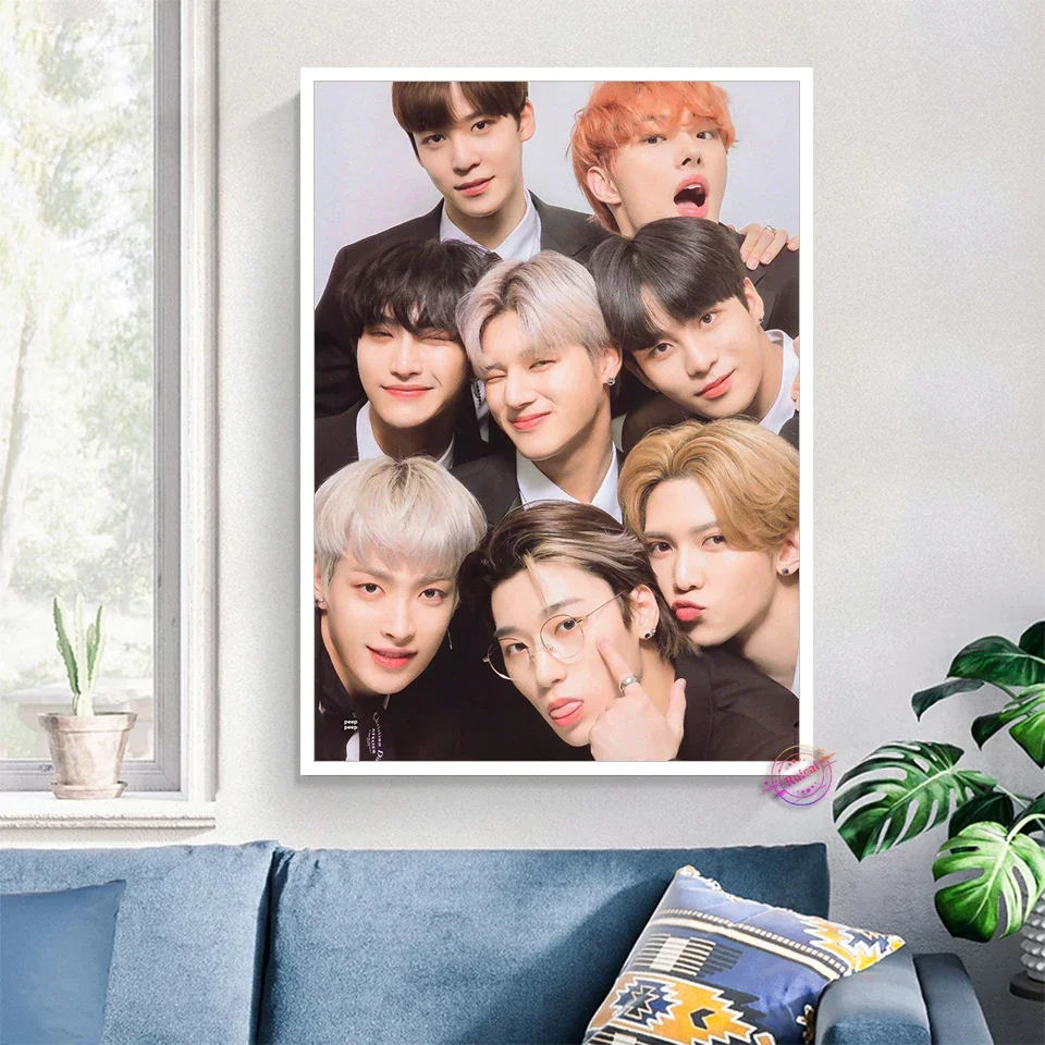 ATEEZ Poster KPOP Canvas Art Prints Painting Wall Picture For Living Bedroom Room Home Decoration Fans Gift
ATEEZ Poster KPOP Canvas Art Prints Painting Wall Picture For Living Bedroom Room Home Decoration Fans Gift